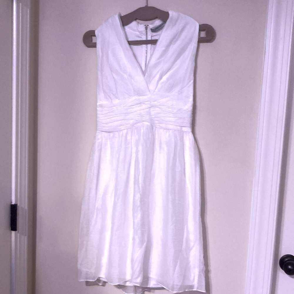 Marc New York Dress 4 ruched white